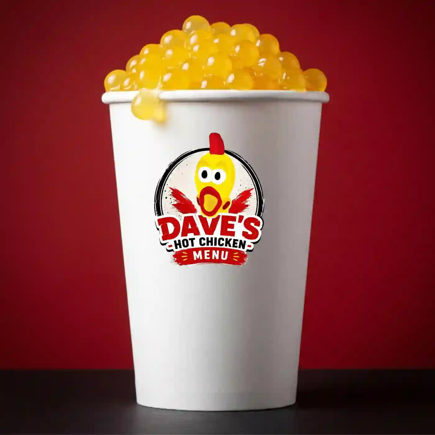 Burstin’ Mango Top Loaded Shake_Dave's Hot Chicken Menu