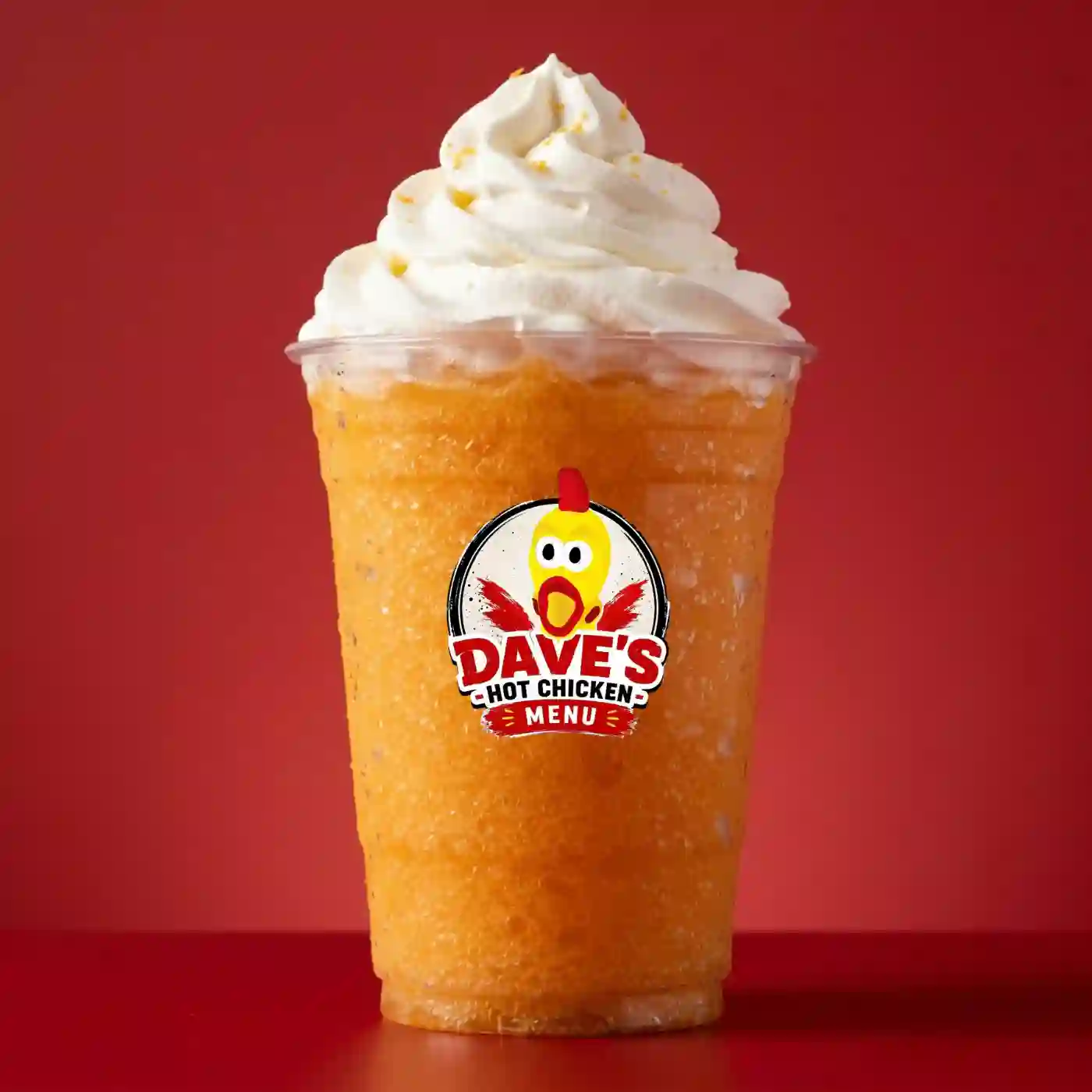 Dave's Hot Chicken _ Orange Creme Slusher