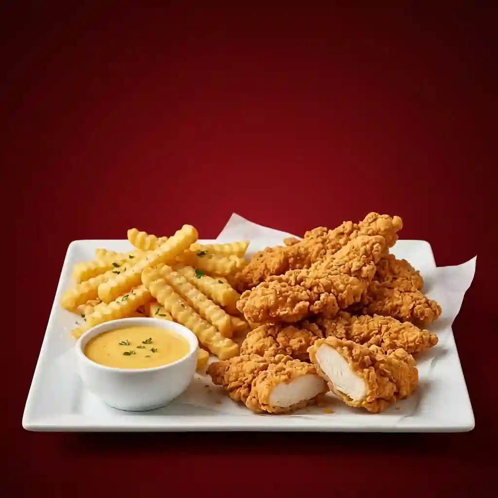10 pc. Dave’s Bites with Fries_10 pc. Dave’s Bites with Fries