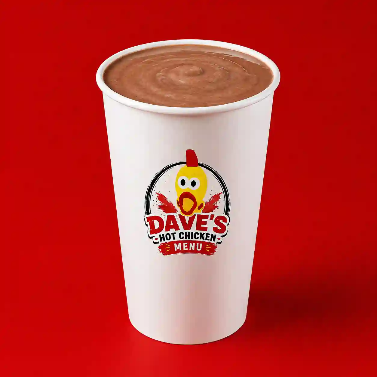Large Chocolate Shake of Dave's Hot Chicken Menu