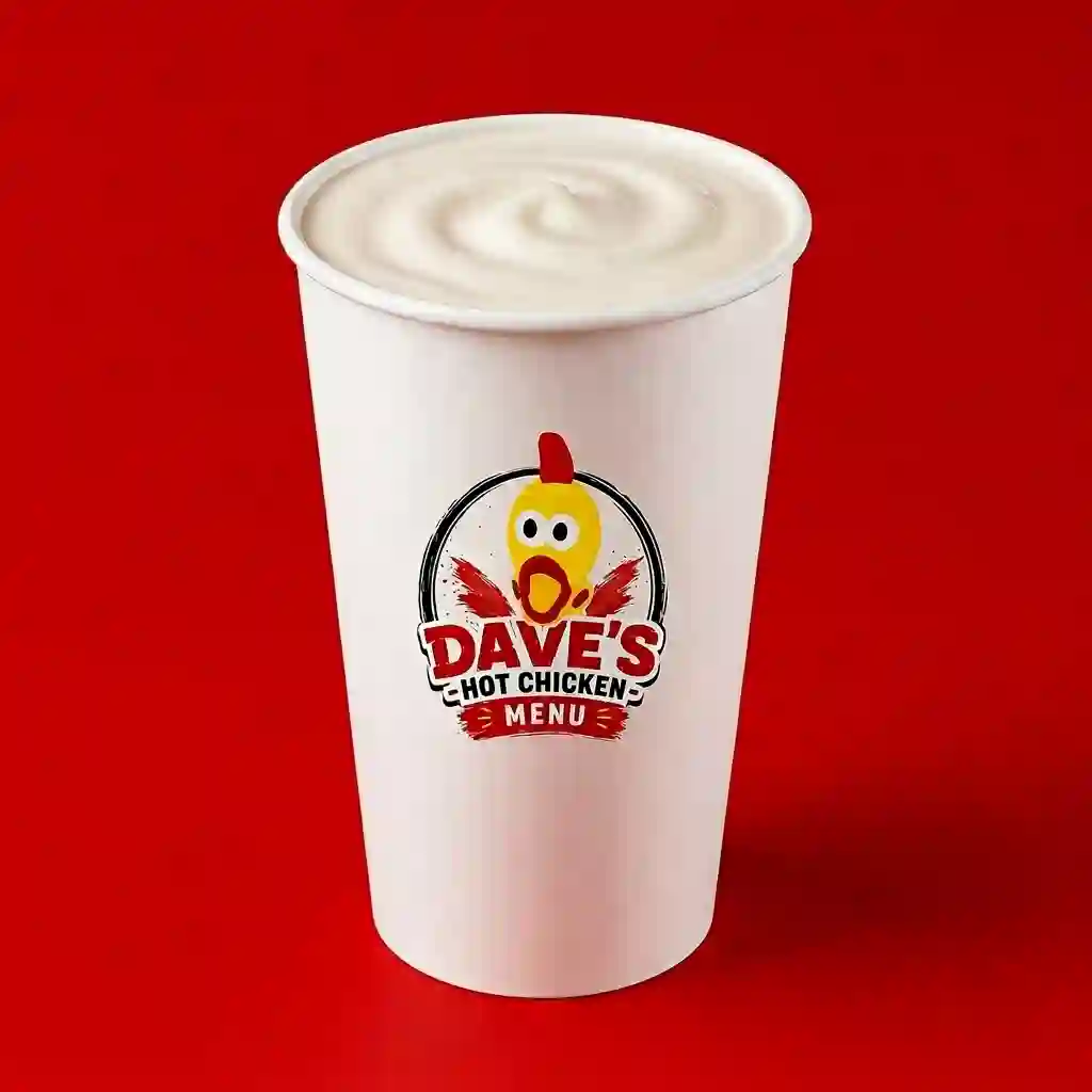 Large Vanilla Shake of Dave's Hot Chicken Menu